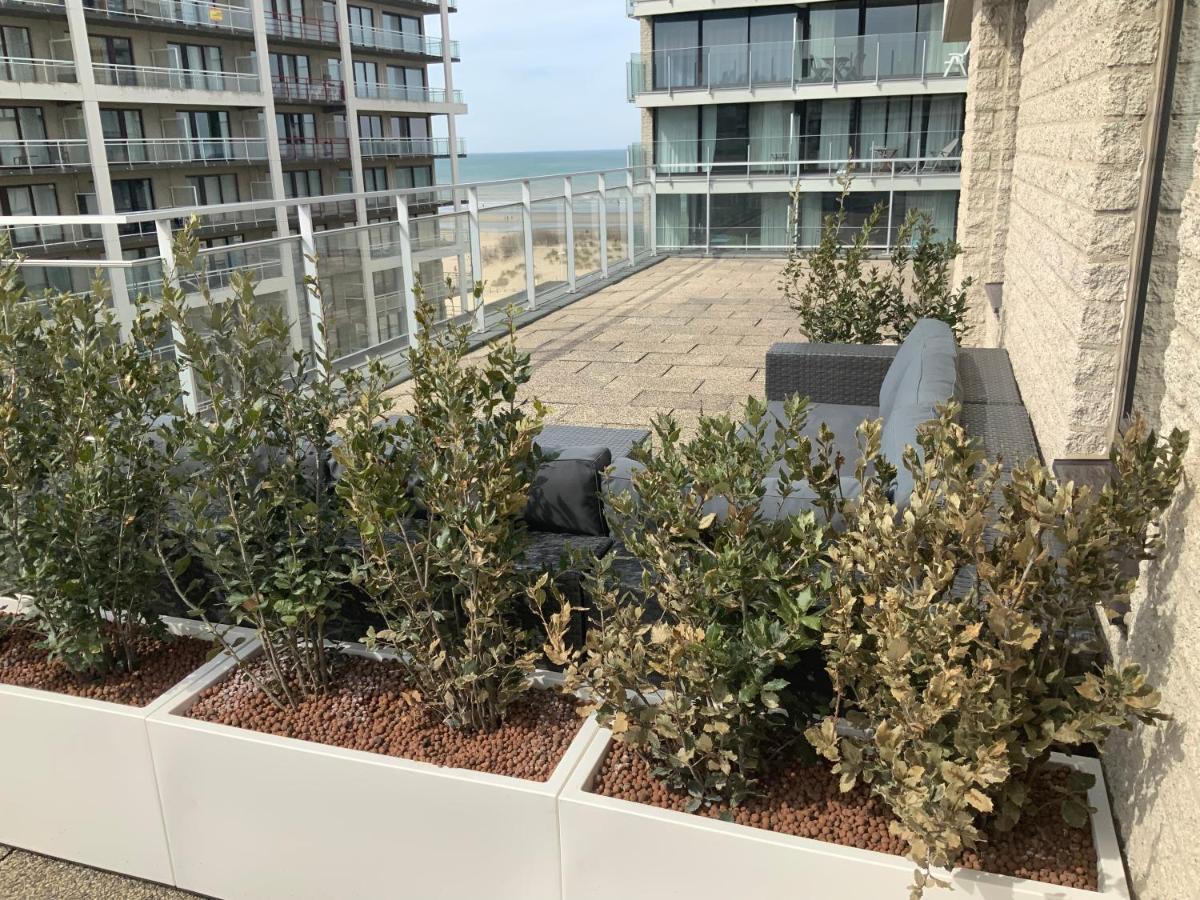 Appartamento Sea View Penthouse De Panne Esterno foto